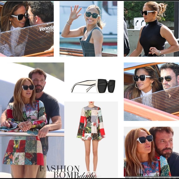 PRADA OR MAYBE J-LO SUNGLASSES, SHE HAS BEEN SEEN IN THIS PAIR EVERYWHERE - Picture 5 of 16